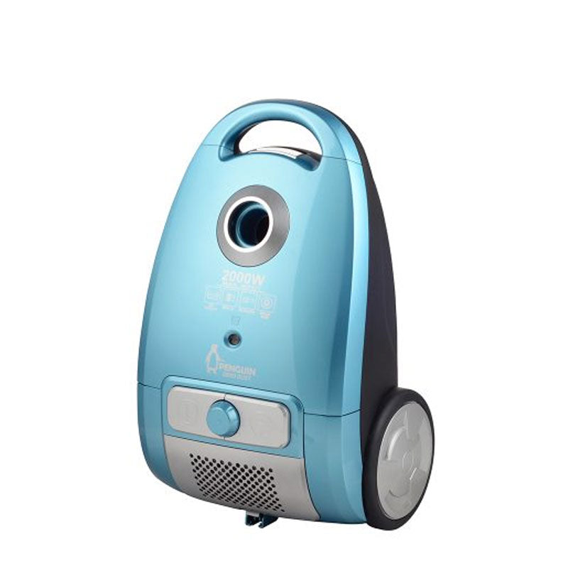 penguin vacuum cleaner , Zero dust , 2000 w , 3.5 L - Baby blue
