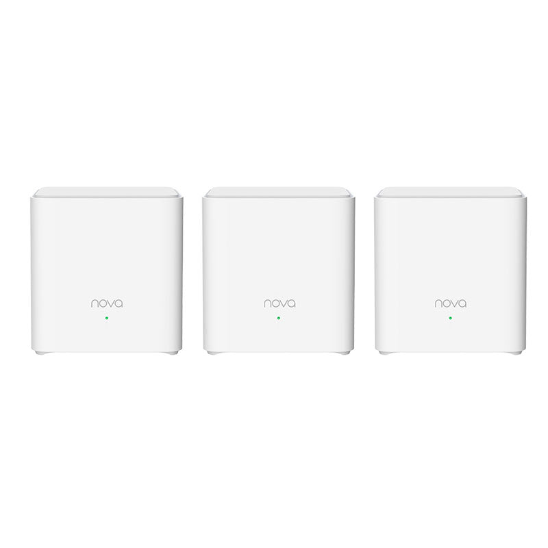 Tenda Nova EX3 AX1500 Whole Home Mesh Wi-Fi 6 System (3-Pack)