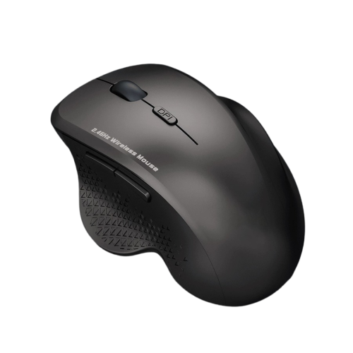 Cobraa Jertech Elite W500 Rechargeable Wireless and Bluetooth Mouse - Black