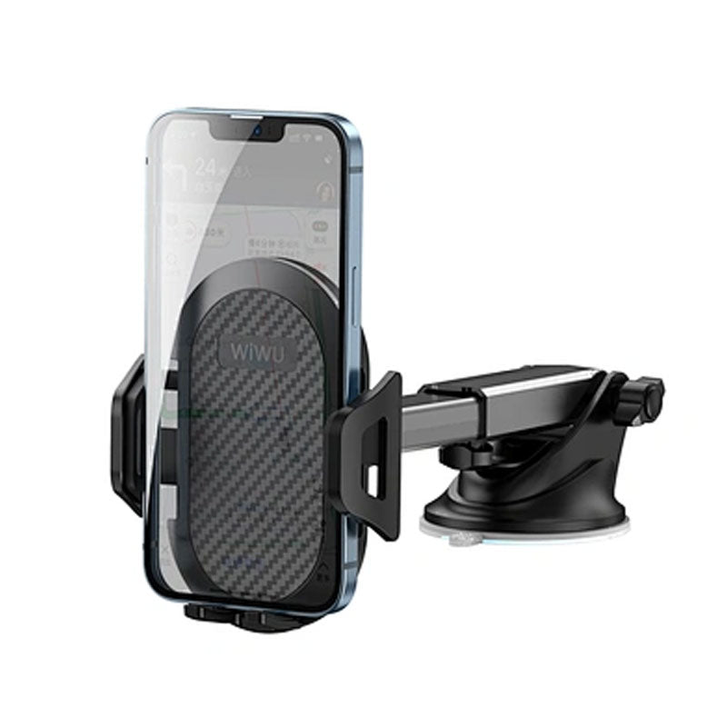 WIWU CH015 Car Mount Phone Holder Desk Stand - Black