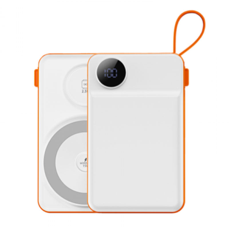 WIWU Core Wireless Magnetic Power Bank 10000mAh 15W - White
