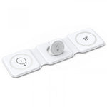 WIWU M6 Magnetic Wireless Charger 3-IN-1 Power Air - White