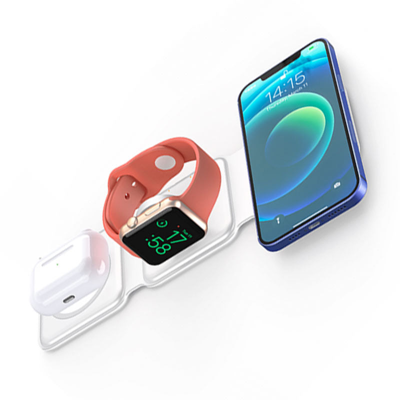 WIWU M6 Magnetic Wireless Charger 3-IN-1 Power Air - White