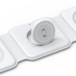 WIWU M6 Magnetic Wireless Charger 3-IN-1 Power Air - White