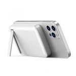 WIWU Power Bank Magnetic 10000mAh Wireless Snap Cube - White