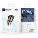 WIWU QC-012 Fast Charger Car Adapter 95W
