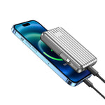 WIWU Trunk Series Power Bank Magnetic Wireless 5000mAh 15W - Silver