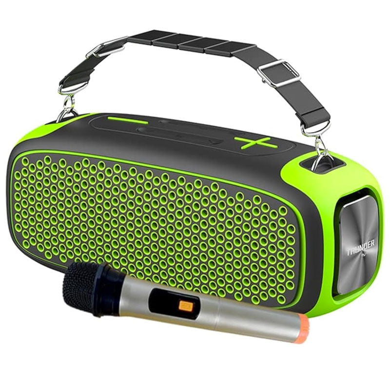 WIWU Wireless Speaker P16 MAX Micophone 55W - Black*Green