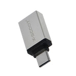 X-SCOOT XS-501 OTG Cable Convertor USB 2.0 to Type-C - Silver