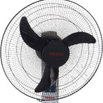 Maxel Wall Fan 18 Inch 3 Speeds with Remote Control FB-45YTYS