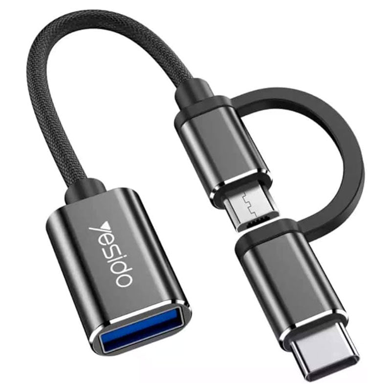 YESIDO GS02 Cable OTG 2-in-1 Super Fast