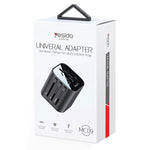 Yesido MC09 4 in 1 Charger Adapter - Black