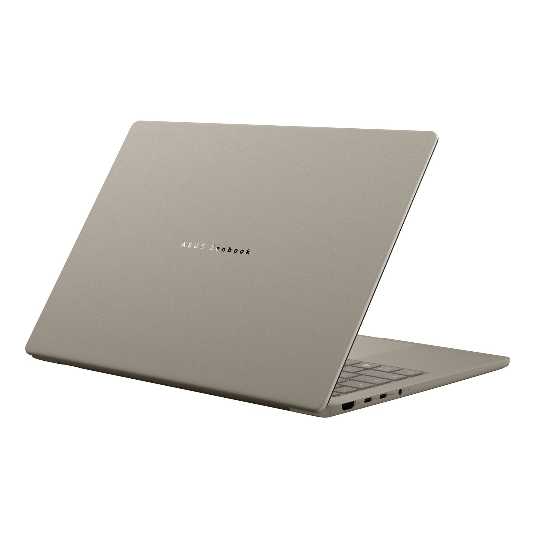 لابتوب ASUS Zenbook A14، Snapdragon X2 Elite، رام 16GB، SSD 512GB، Qualcomm Graphics، شاشة 14" WUXGA، Windows 11، موديل UX3407NA-QD15CW، Zabriskie Beige