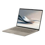 لابتوب ASUS Zenbook A14، Snapdragon X2 Elite، رام 16GB، SSD 512GB، Qualcomm Graphics، شاشة 14" WUXGA، Windows 11، موديل UX3407NA-QD15CW، Zabriskie Beige
