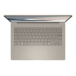لابتوب ASUS Zenbook A14، Snapdragon X2 Elite، رام 16GB، SSD 512GB، Qualcomm Graphics، شاشة 14" WUXGA، Windows 11، موديل UX3407NA-QD15CW، Zabriskie Beige