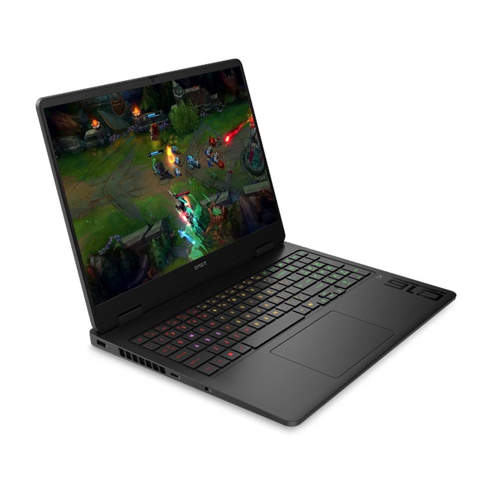 لابتوب HP بمعالج Intel Core Ultra 7، 24GB، 1TB، كارت RTX 5060، شاشة 16 بوصة 2K، ويندوز 11 - أسود