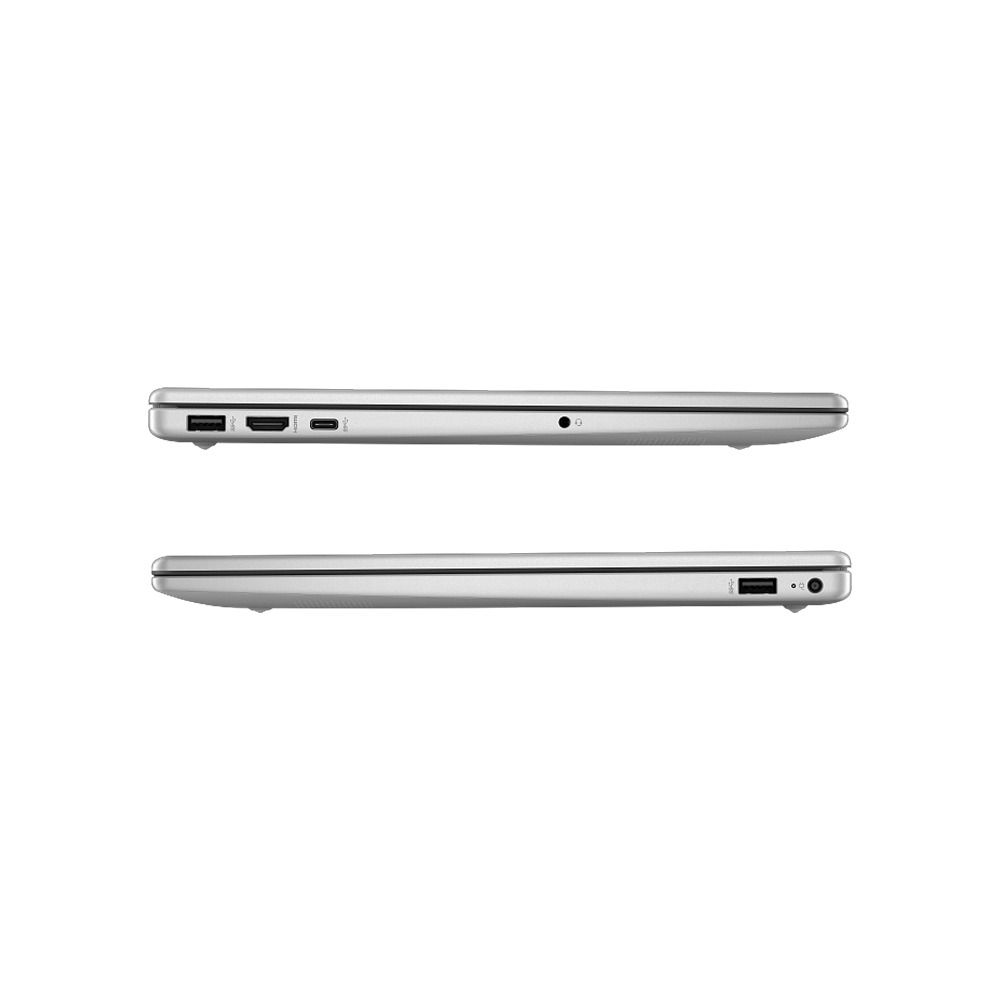 لابتوب HP AI 15-fd2019ne، معالج Intel Core Ultra 5-225U، ذاكرة 24 جيجابايت RAM، سعة تخزين 512 جيجابايت SSD، كرت شاشة Intel Graphics، شاشة 15.6 بوصة FHD، نظام Windows 11 - Natural Silver