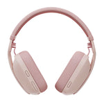 Logitech Zone Vibe 100 Wireless Headset Stereo Microphone - pink