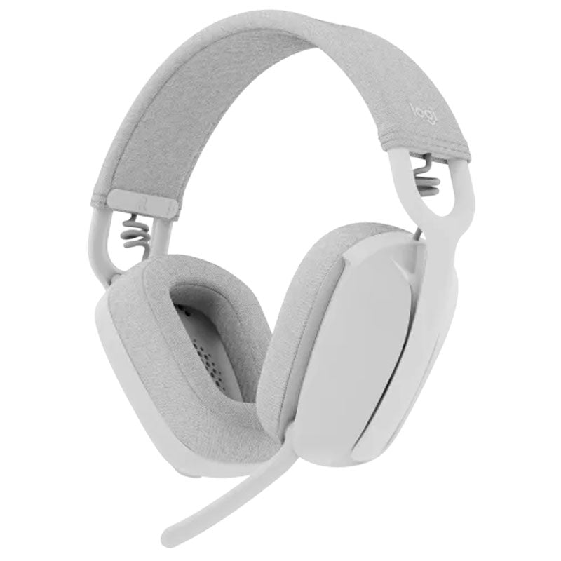 Logitech Zone Vibe 100 Wireless Headset Stereo Microphone - White