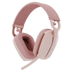 Logitech Zone Vibe 100 Wireless Headset Stereo Microphone - pink